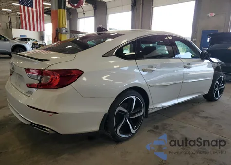 2021 Honda Accord Sport из США, поврежденный, VIN 1HGCV2F34MA018255